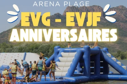 ARENA - Formule groupes : journée anniversaire (+15 ans) / EVG / EVJF - Exploregion