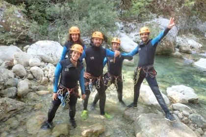 Canyoning niveau 2 - Gours du Ray - Exploregion