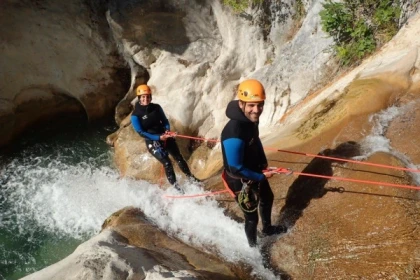 Canyoning niveau 2 - Gours du Ray - Exploregion