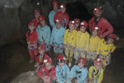 Spéléologie - Grotte de la Mescla - Exploregion