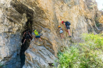 Via ferrata avec encadrement privatisé - Exploregion