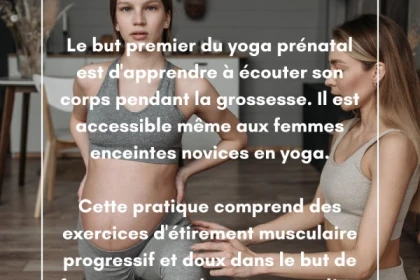 Yoga prénatal - Exploregion