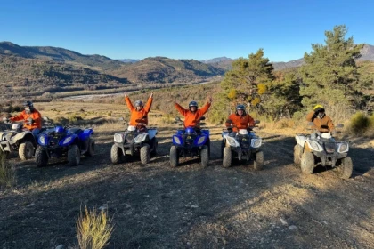 Balade encadrée en quad - Exploregion