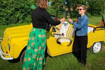 Balade des Grands Crus en e-Mehari et dégustation de Chablis - Exploregion