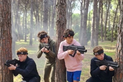 Laser des trois villes soeurs outdoor . - Exploregion