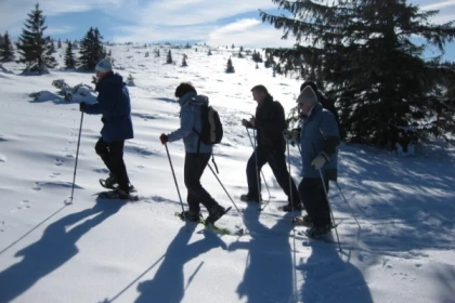 Raquettes à neige au Lac Blanc - Exploregion