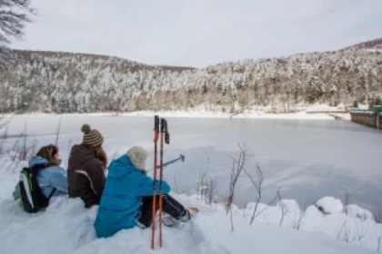 Raquettes à neige au lac du Forlet - Exploregion