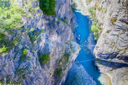 Via ferrata avec encadrement privatisé - Exploregion