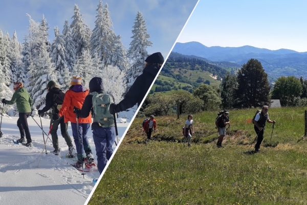 Balade en raquettes matin ou après-midi - Exploregion