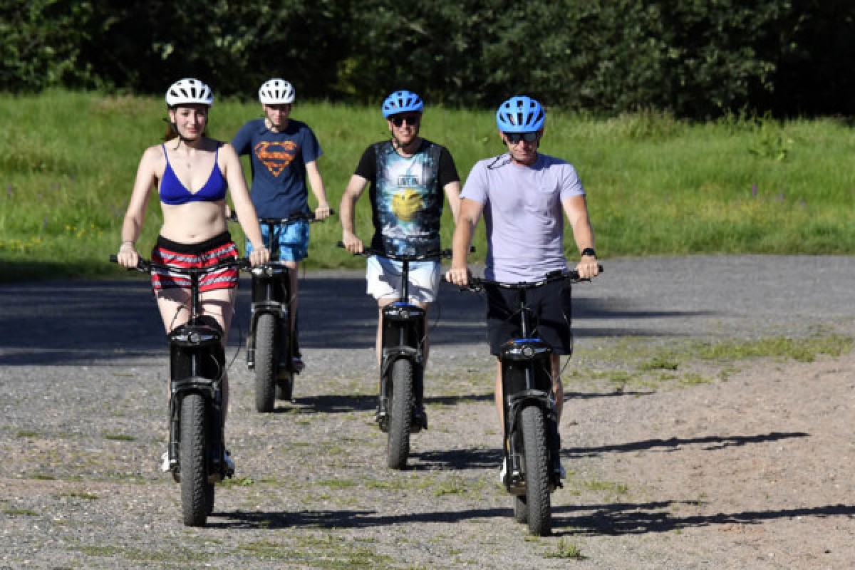 Balade en trottinette électrique  - Exploregion