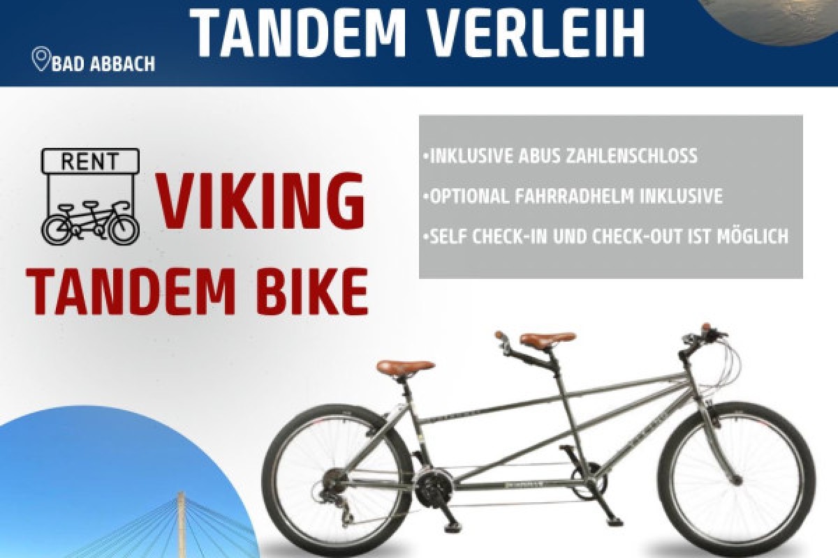 Fahrradverleih - Tandem Viking Stornoway 26 Zoll - Exploregion
