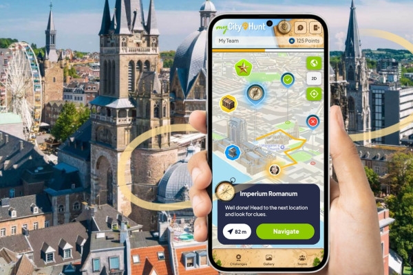 Jeu de piste Aix-la-Chapelle - Exploregion