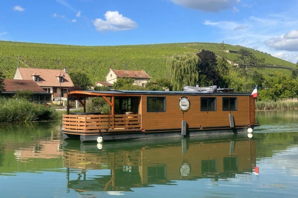 Sunset - Baignade en Croisière en Champagne - Exploregion