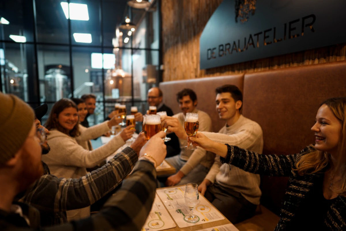Séance de dégustation à la Brasserie Nationale - Exploregion